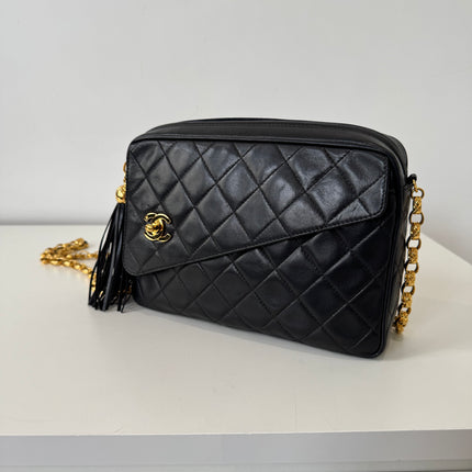 Sac Caméra Chanel bandoulière fermoir classique
