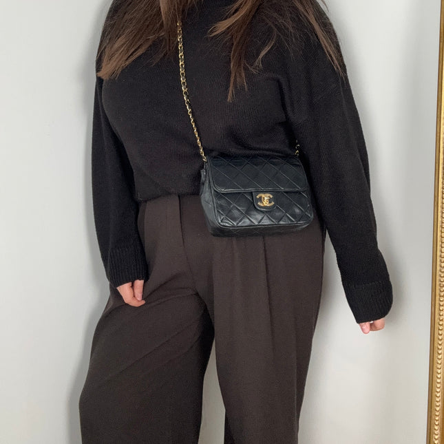 Mini Sac Classique Chanel Noir