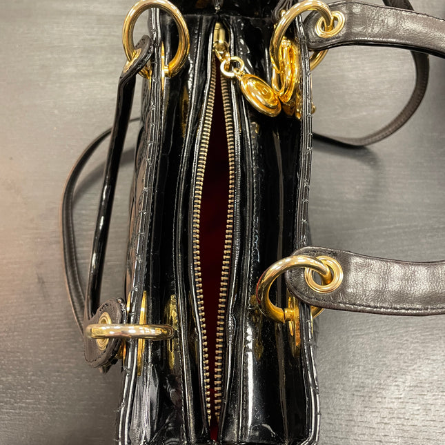 Sac Lady Dior Medium Vernis