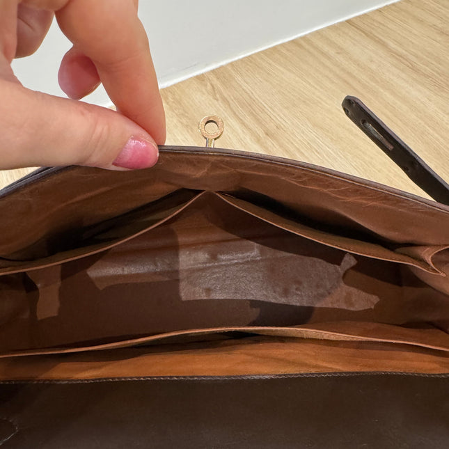 Sac Kelly 32 Hermès Chocolat