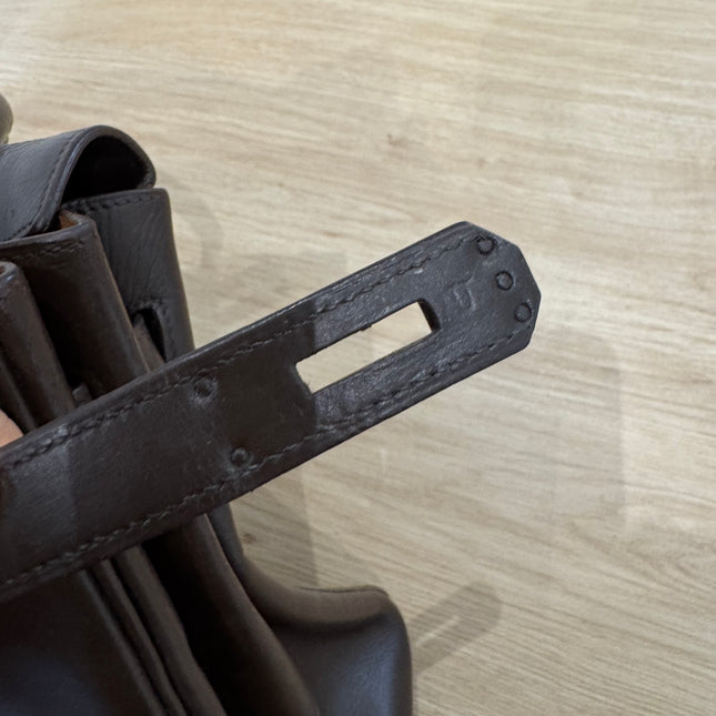 Sac Kelly 32 Hermès Chocolat