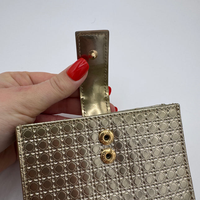 Porte-cartes Dior 30 Montaigne Mordoré