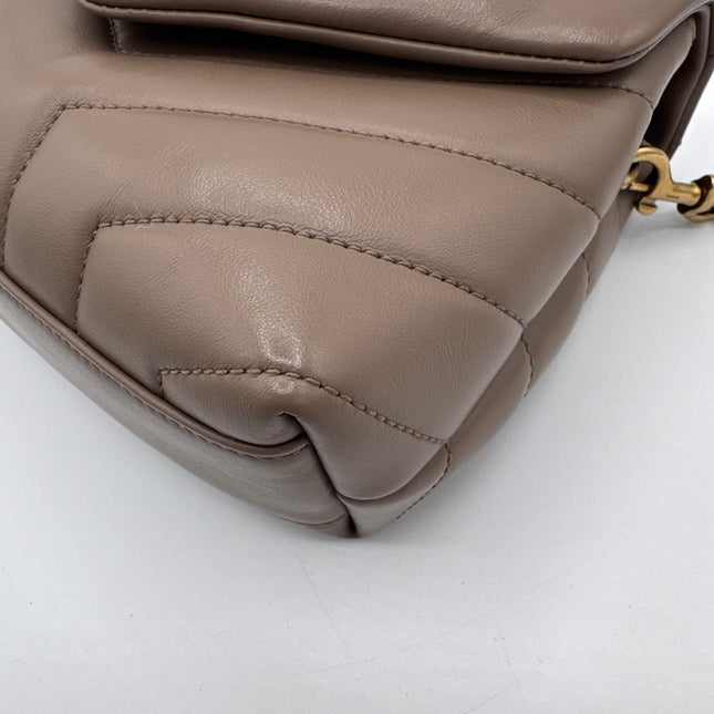Sac saint Laurent Loulou Toy sable