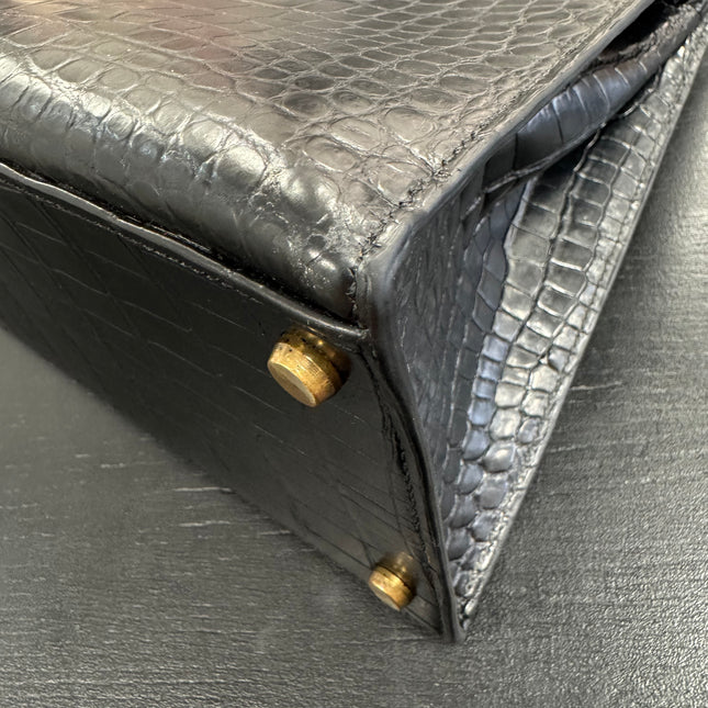 Sac Kelly 35 Hermès Cuir Croco