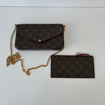 Pochette Louis Vuitton Félicie Monogram
