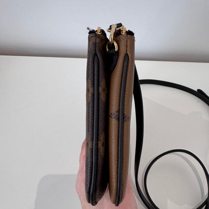 Pochette Louis Vuitton Double zip reverse