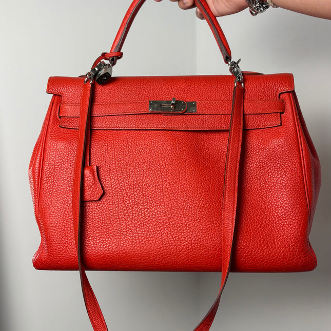 Kelly Hermès 35 Orange Poppy