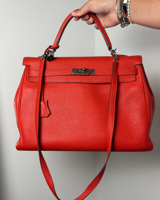 Kelly Hermès 35 Orange Poppy