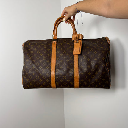 Sac Louis Vuitton Keepall 50 Monogram
