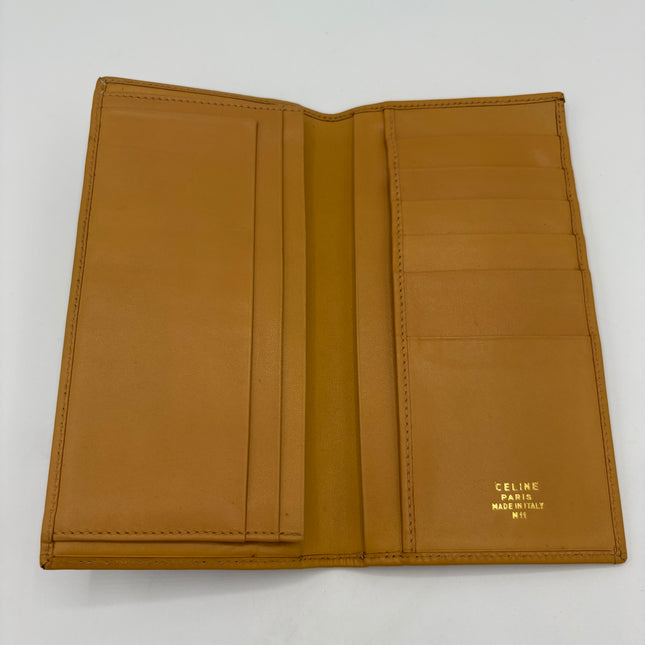 Portefeuille plat Céline vintage