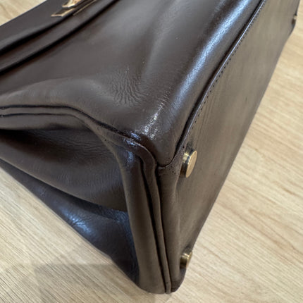 Sac Kelly 32 Hermès Chocolat