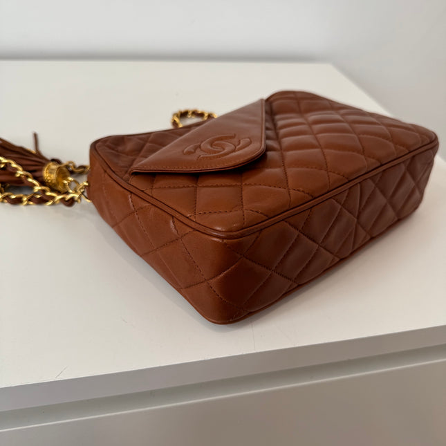 Sac Chanel Caméra caramel