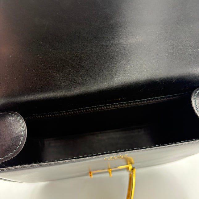 Sac Céline vintage fermoir calèche