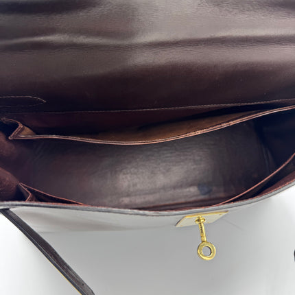 Sac Kelly 32 Hermès Chocolat