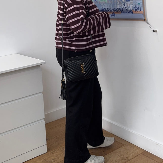 Sac Saint Laurent caméra lou noir