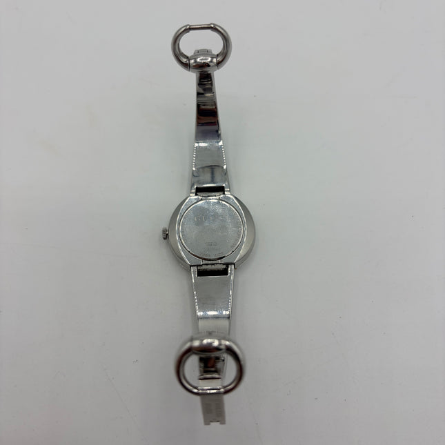 Montre Gucci U play acier argenté