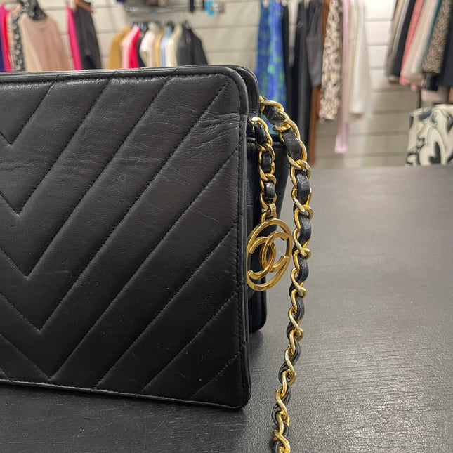 Sac Caméra Chevrons Chanel