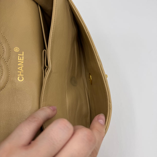 Sac Chanel Timeless 23cm Vintage Beige