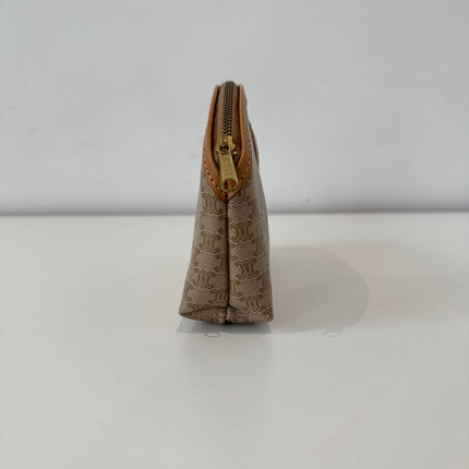 Trousse cosmétique Celine Macadam beige