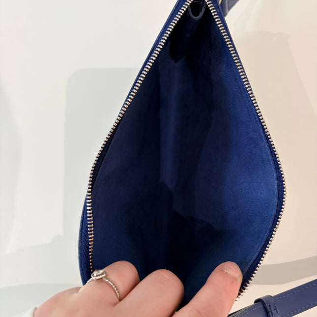 Pochette Accessoires Louis Vuitton Cuir Épi Marine