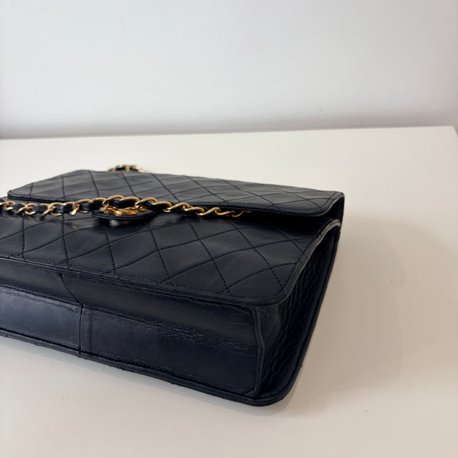Sac Chanel Épaule Classique Bleu Nuit
