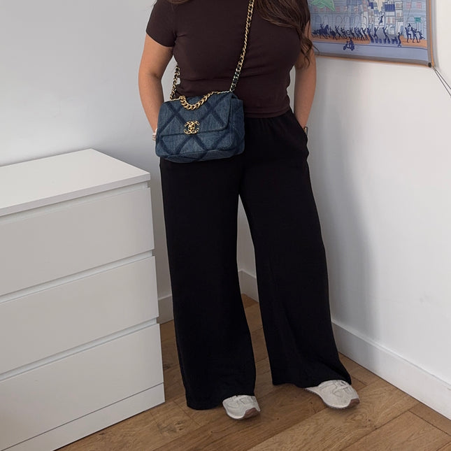 Sac Chanel 19 Small denim