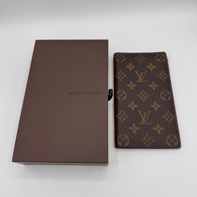 Portefeuille chéquier Louis Vuitton Monogram