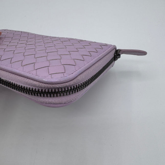 Portefeuille Bottega Veneta lilas