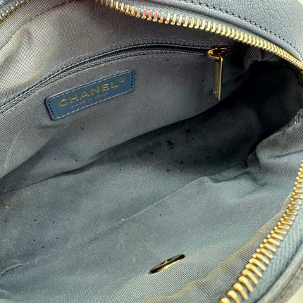 Sac Chanel Caméra bleu irisé