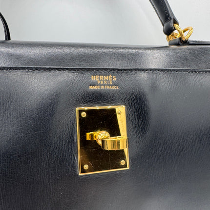 Kelly 32 Hermès Box Noir