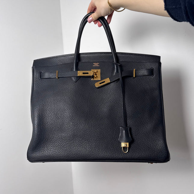 Sac Hermès Birkin 40 Noir