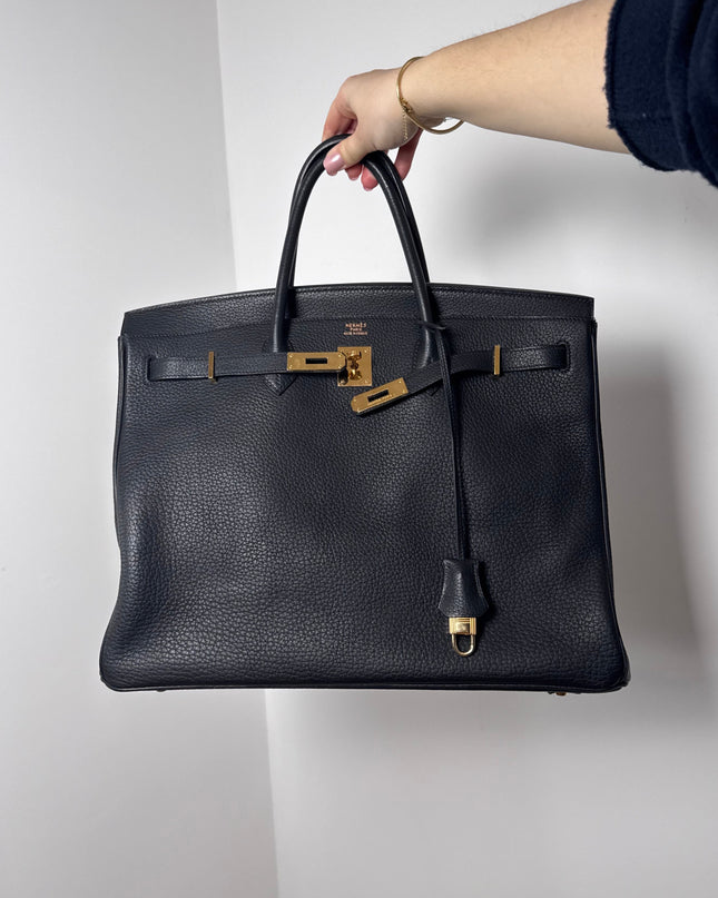 Sac Hermès Birkin 40 Noir