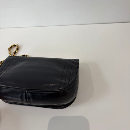 Sac Chanel marine vintage bandoulière