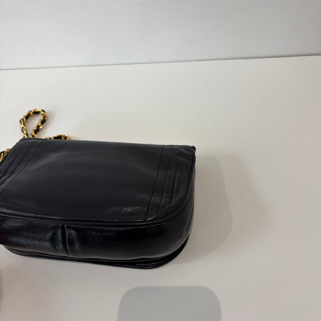 Sac Chanel marine vintage bandoulière