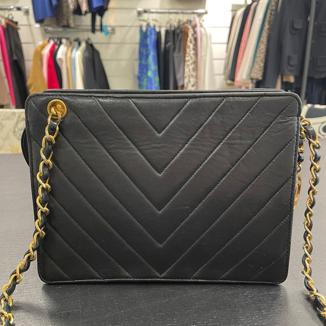 Sac Caméra Chevrons Chanel