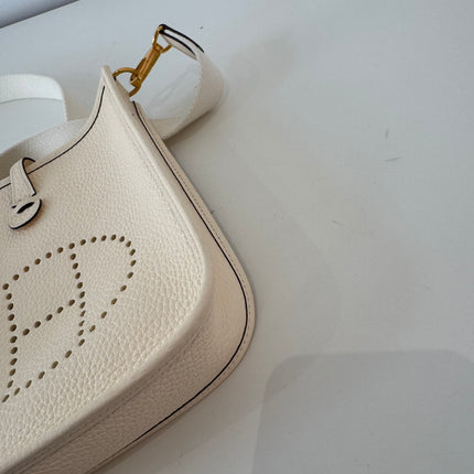 Sac Hermès Evelyne 16 craie