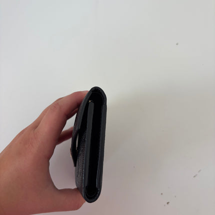 Portefeuille Louis Vuitton Victorine Cuir Empreinte Noir