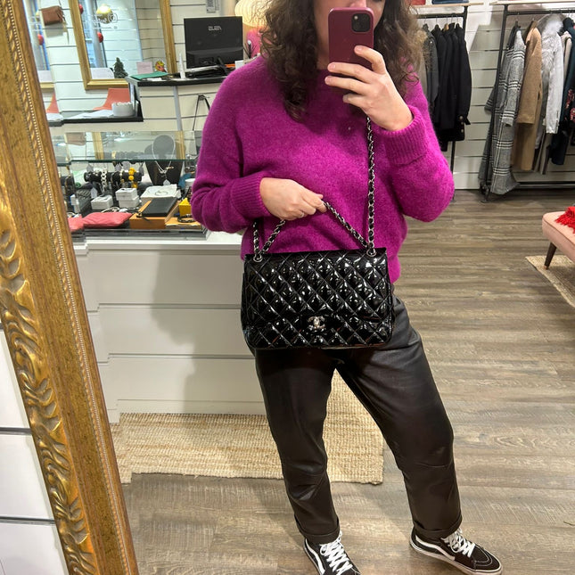 Sac Timeless Jumbo Chanel Vernis