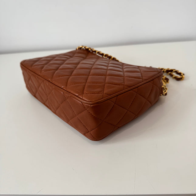 Sac Chanel Caméra caramel