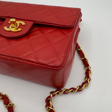 Sac Chanel Mini square rouge