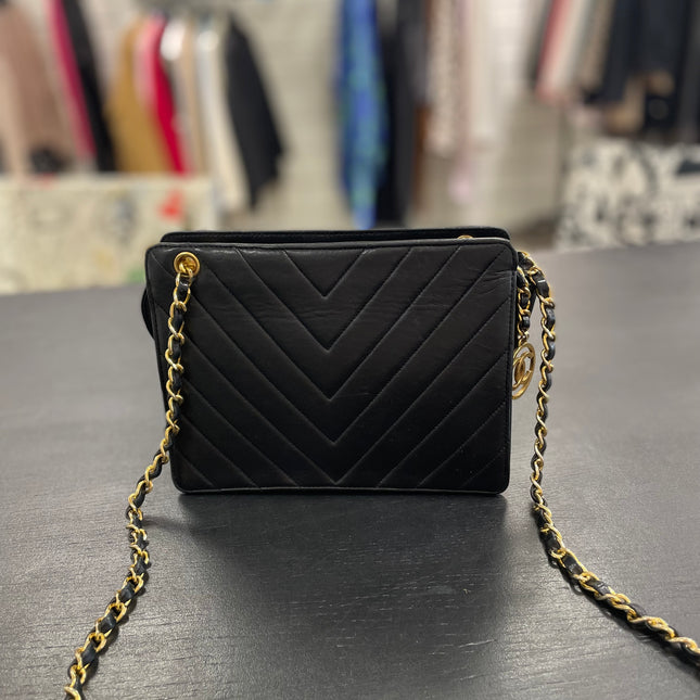 Sac Caméra Chevrons Chanel