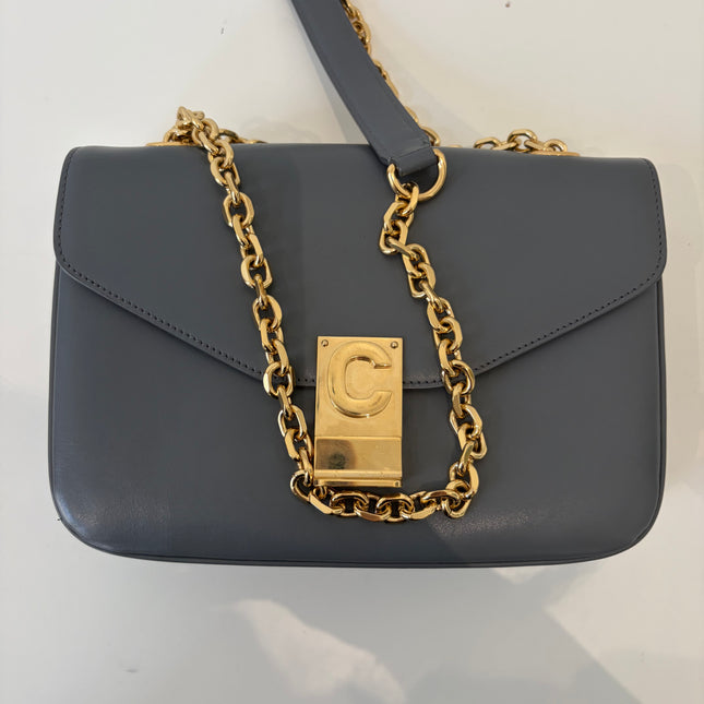 Sac Celine C bag gris bandoulière