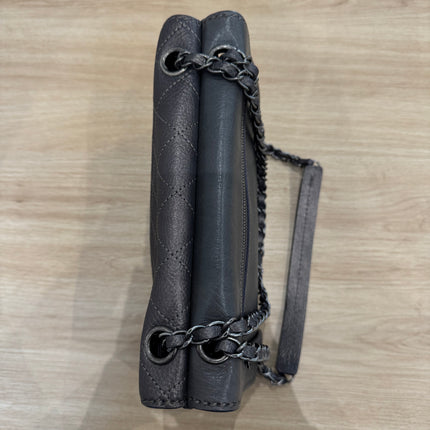 Sac Chanel Timeless lune gris irisé