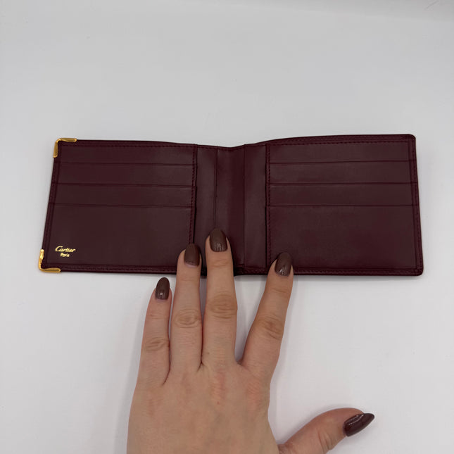 Portefeuille Cartier plat