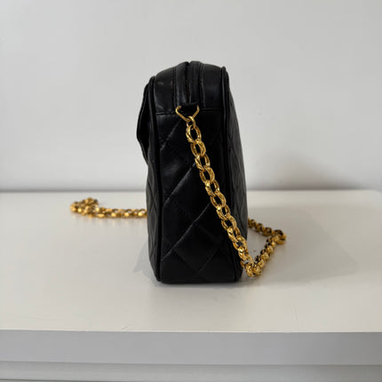 Sac Caméra Chanel bandoulière fermoir classique