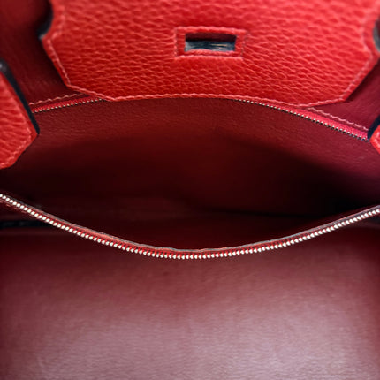 Sac Hermès Birkin 35 rouge H