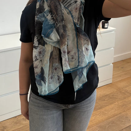 Étole Christian Dior en soie