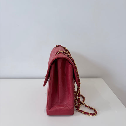 Sac Chanel Maxi timeless Double vintage Rouge