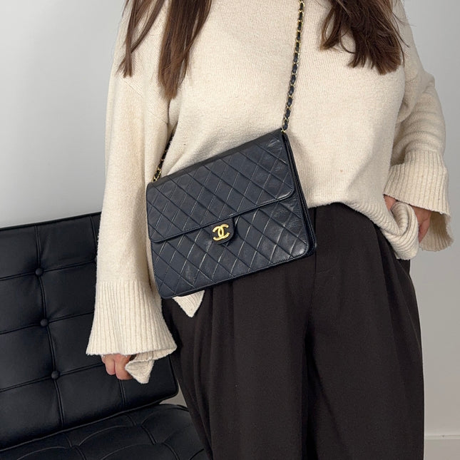 Sac Chanel Classique Bleu Nuit