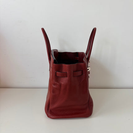 Sac Hermès Birkin 35 rouge H